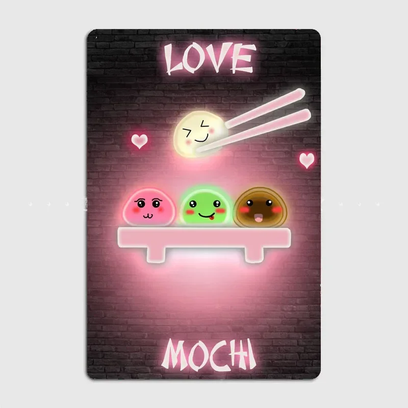 Home Cinema Food - LOVE MOCHI – panneau néon alimentaire