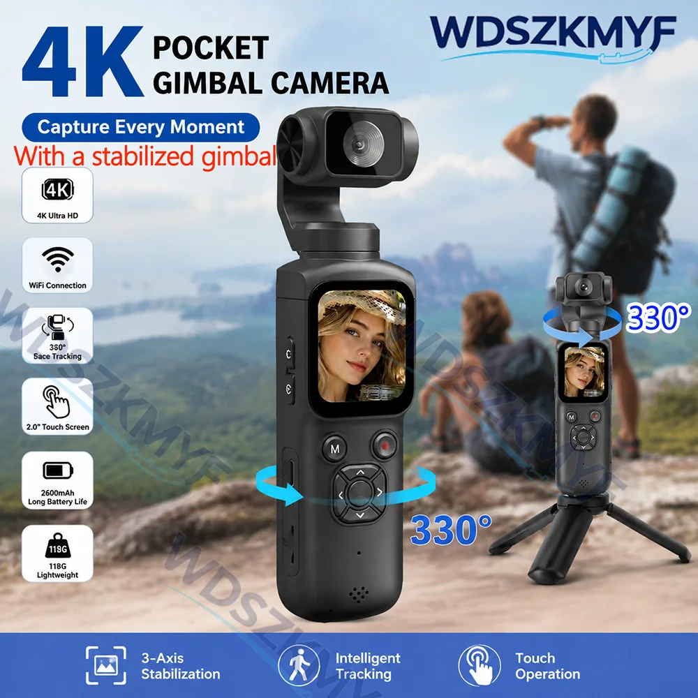 Home Cinema Youtube - 330 ° Caméra d'action portable 4K