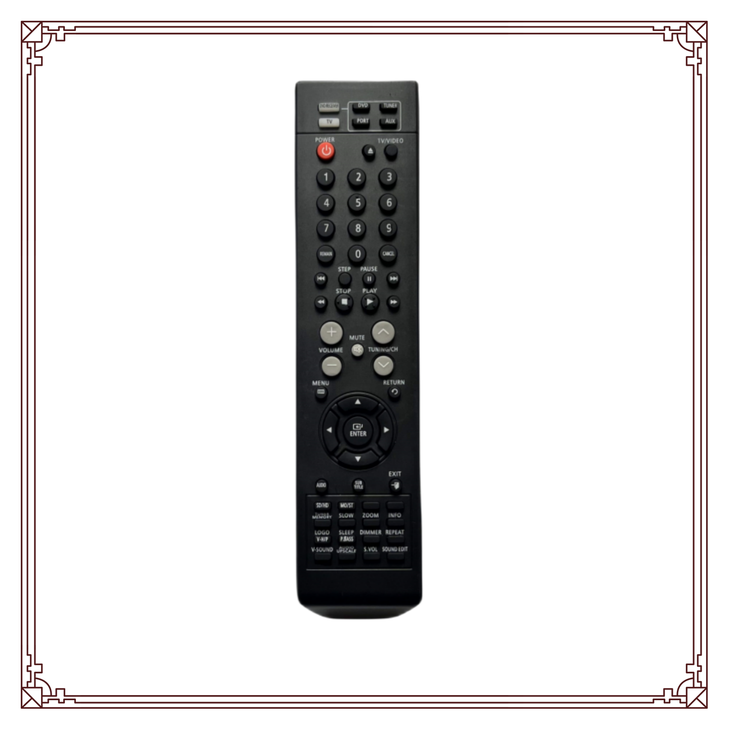 Home Cinema System Samsung - Nouvelle télécommande adaptée pour Samsung HT-X30