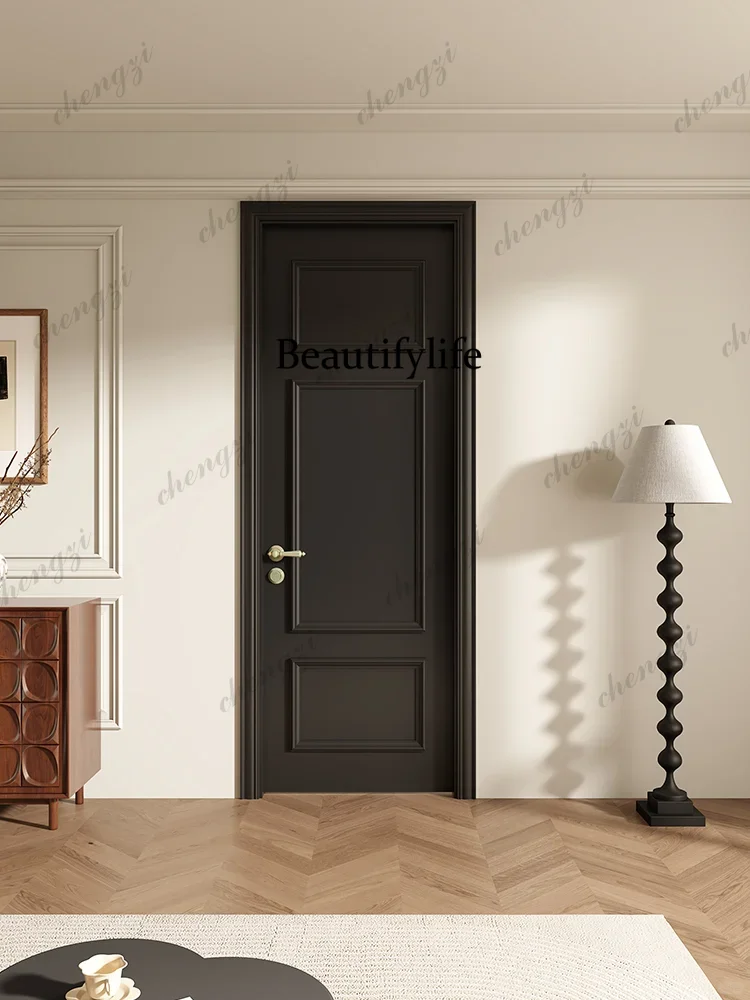 Home Cinema Interiors - Y136 Porte en bois haut de
