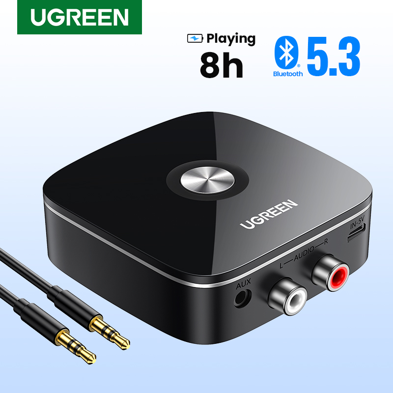 Home Cinema Receiver - UGREEN-Adaptateur récepteur Bluetooth AUX RCA pour