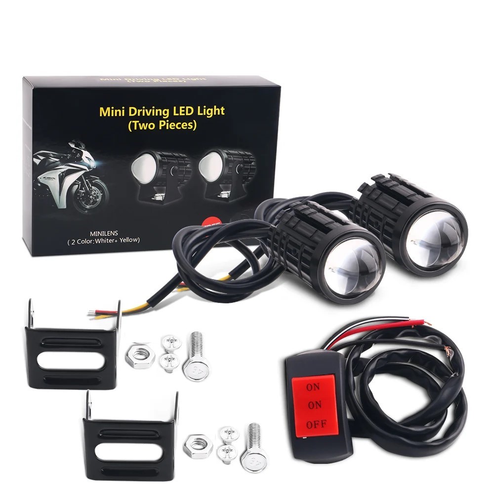 Projector Lamp Replacement - Phare LED universel pour moto, projecteur