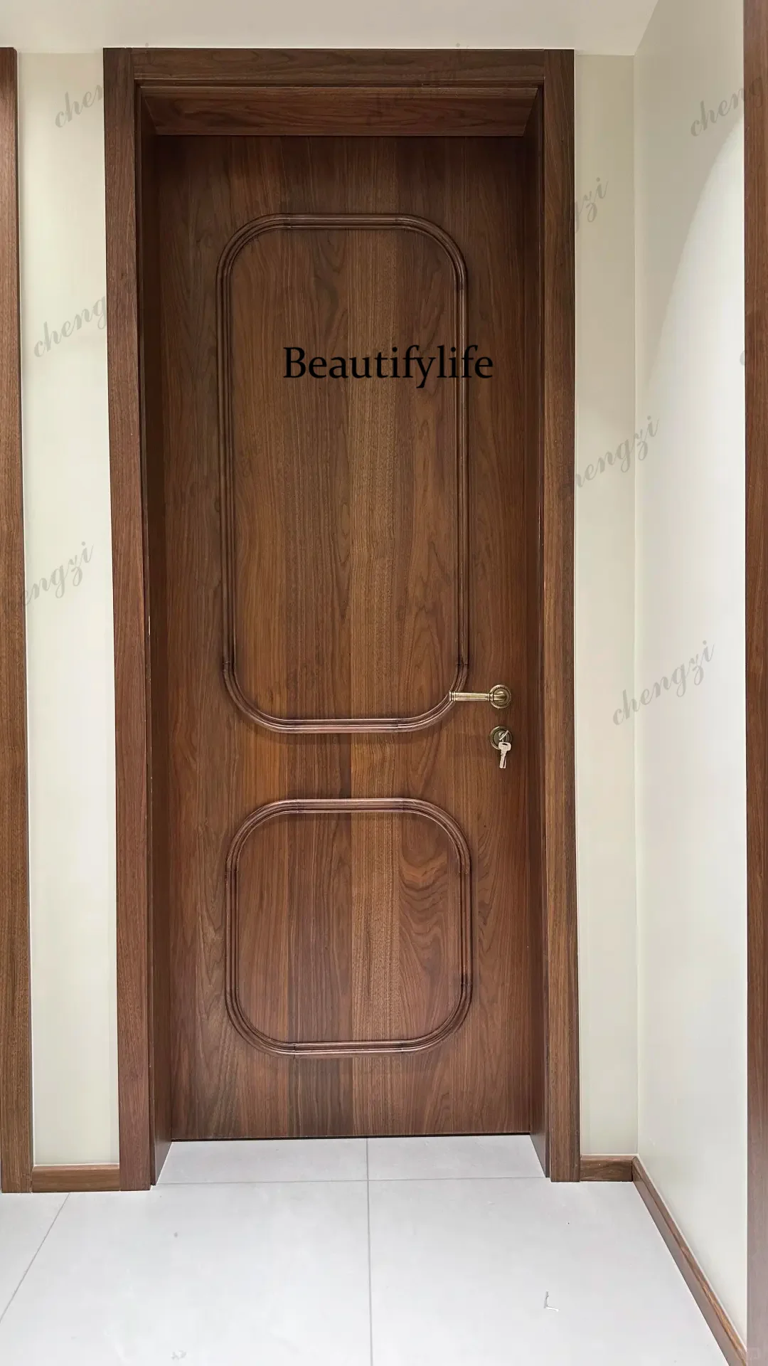 Home Cinema Interiors - Porte en bois haut de gamme