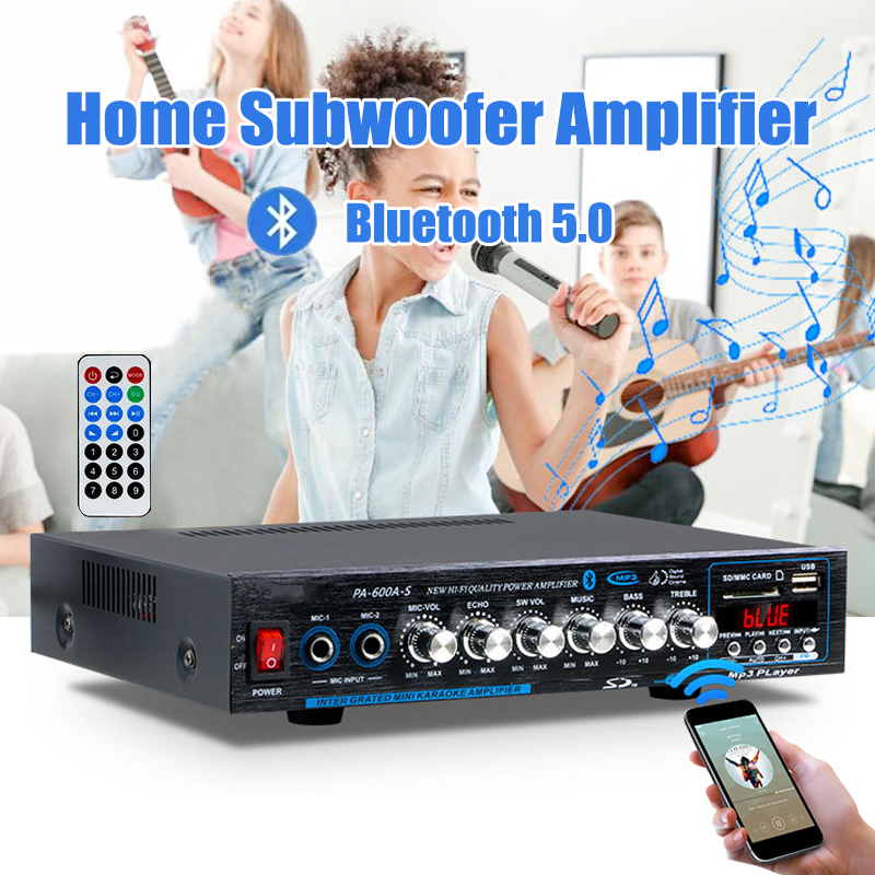 Home Cinema Receiver - Amplificateur Bluetooth professionnel haute puissance Hifi