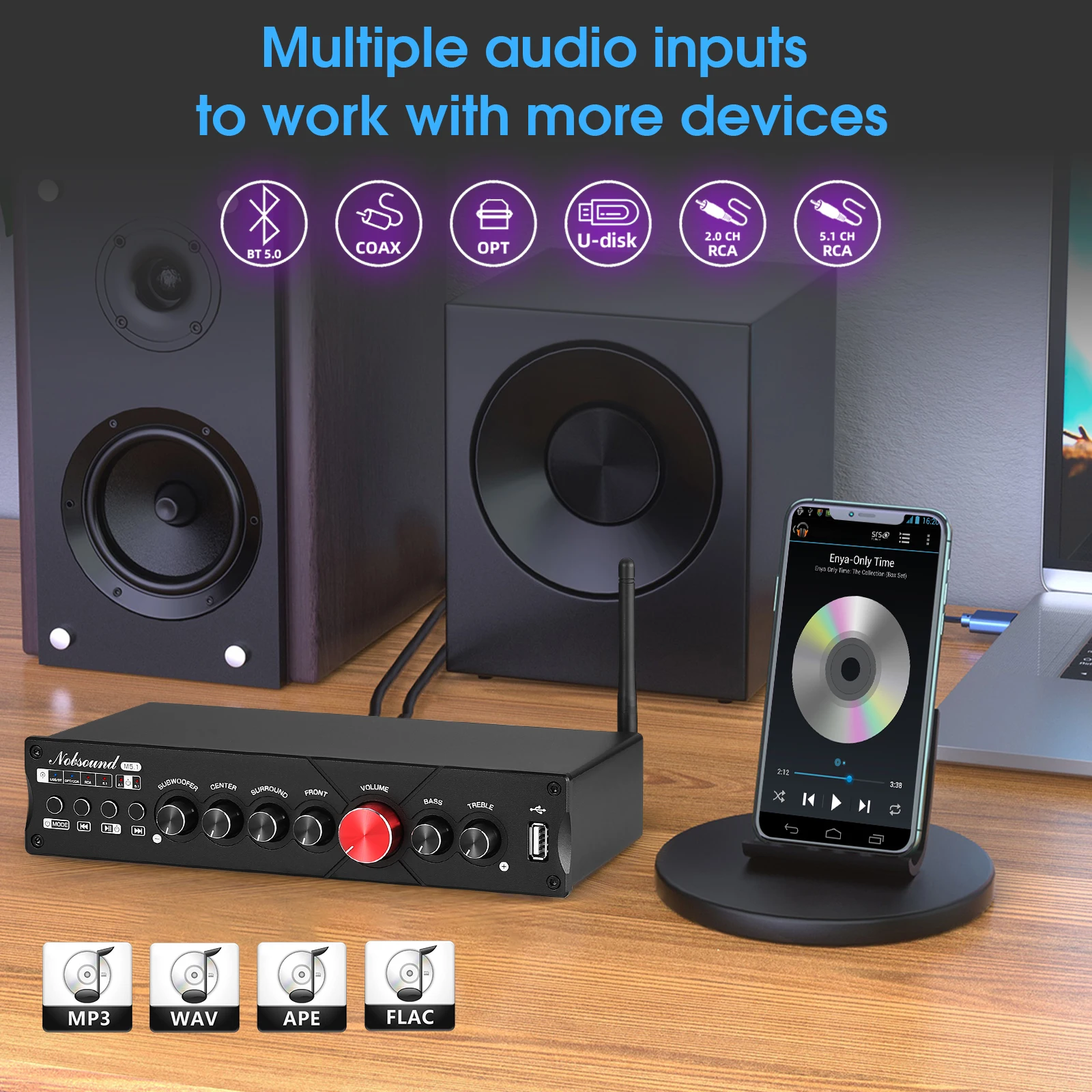 Nobsound-Amplificateur de puis - Home Cinema Onkyo 5.1 avis et prix