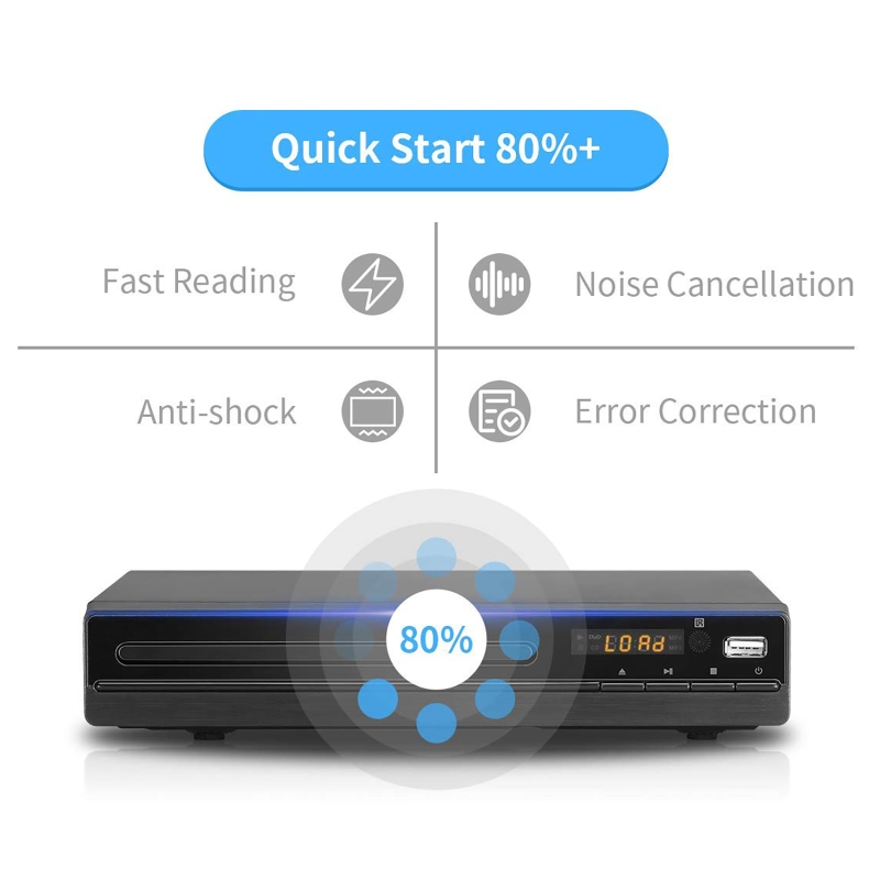 Lecteur DVD 1080P HD, lecteur  - Home Cinema Dvd System avis et prix