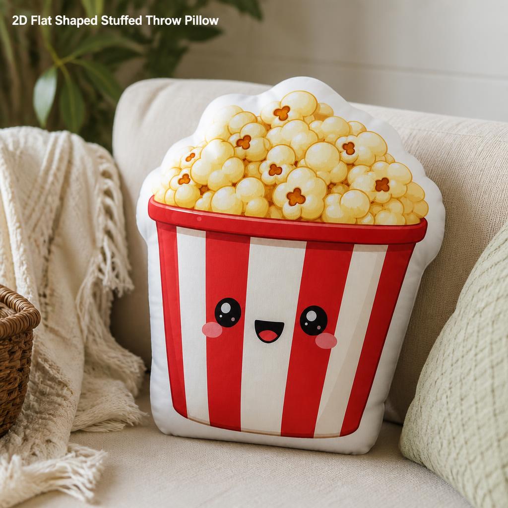 Coussin en peluche irrégulier  - Home Cinema Food avis et prix