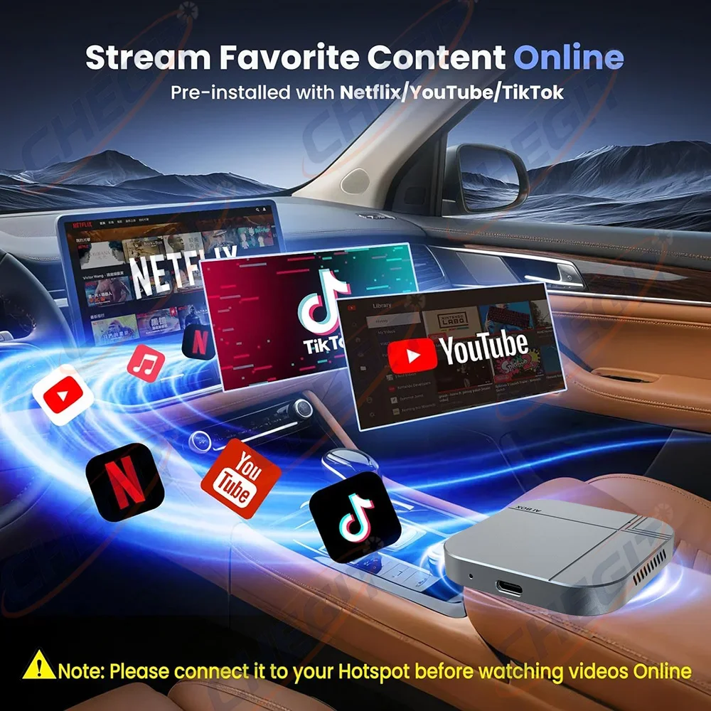 Android14 Smart AI Box 4G + 64 - Home Cinema Youtube avis et prix