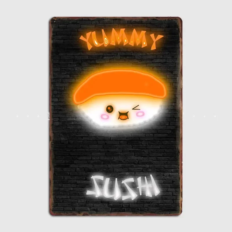 YUMMY SUSHI – panneau néon ali - Home Cinema Food avis et prix