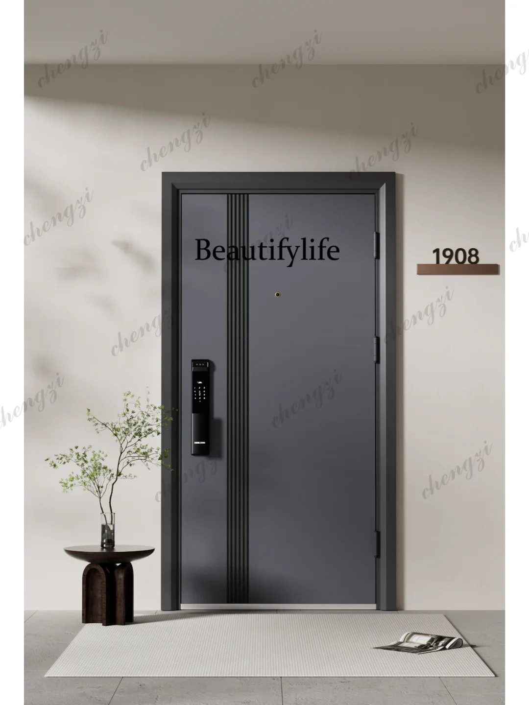 Porte en bois haut de gamme pe - Home Cinema Interiors avis et prix