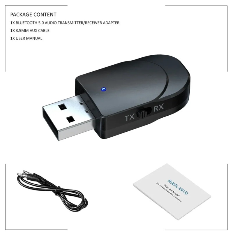 KN330 3in1 USB EDR Bluetooth 5 - Home Cinema Receiver avis et prix