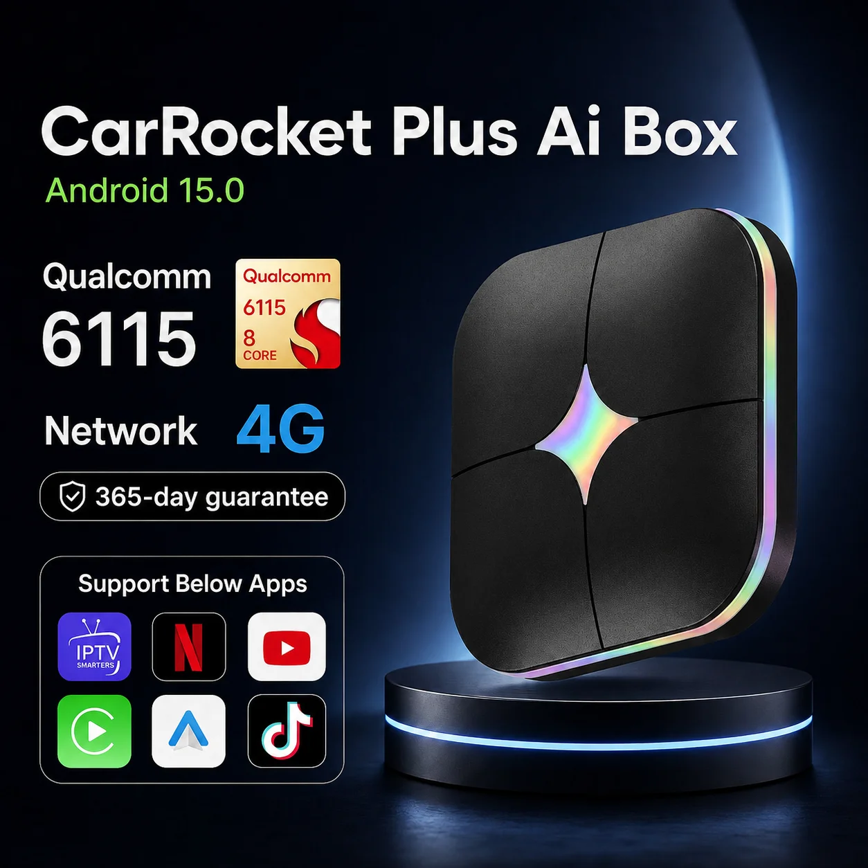 Boîtier Android 15 CarPlay Ai  - Home Cinema Youtube avis et prix