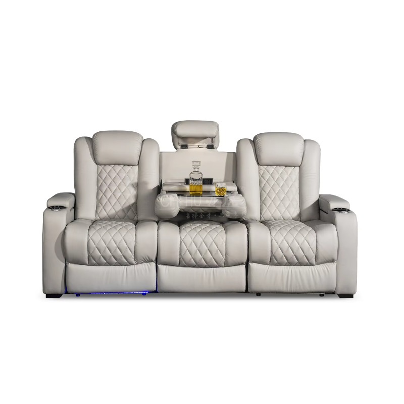 Canapé de cinéma électrique 3  - Home Cinema Interiors avis et prix