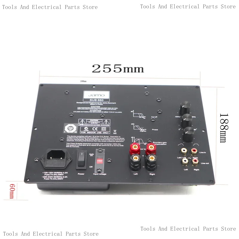 SUB 660 Jamo alimentation à dé - Home Cinema Jamo avis et prix